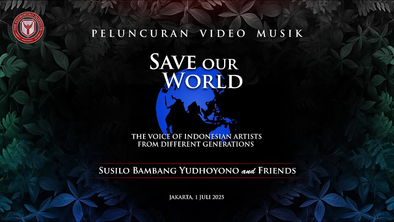 Peluncuran lagu Save Our World dari Presiden SBY di Jakarta. Lagu ini mengajak semua orang untuk peduli terhadap lingkungan.