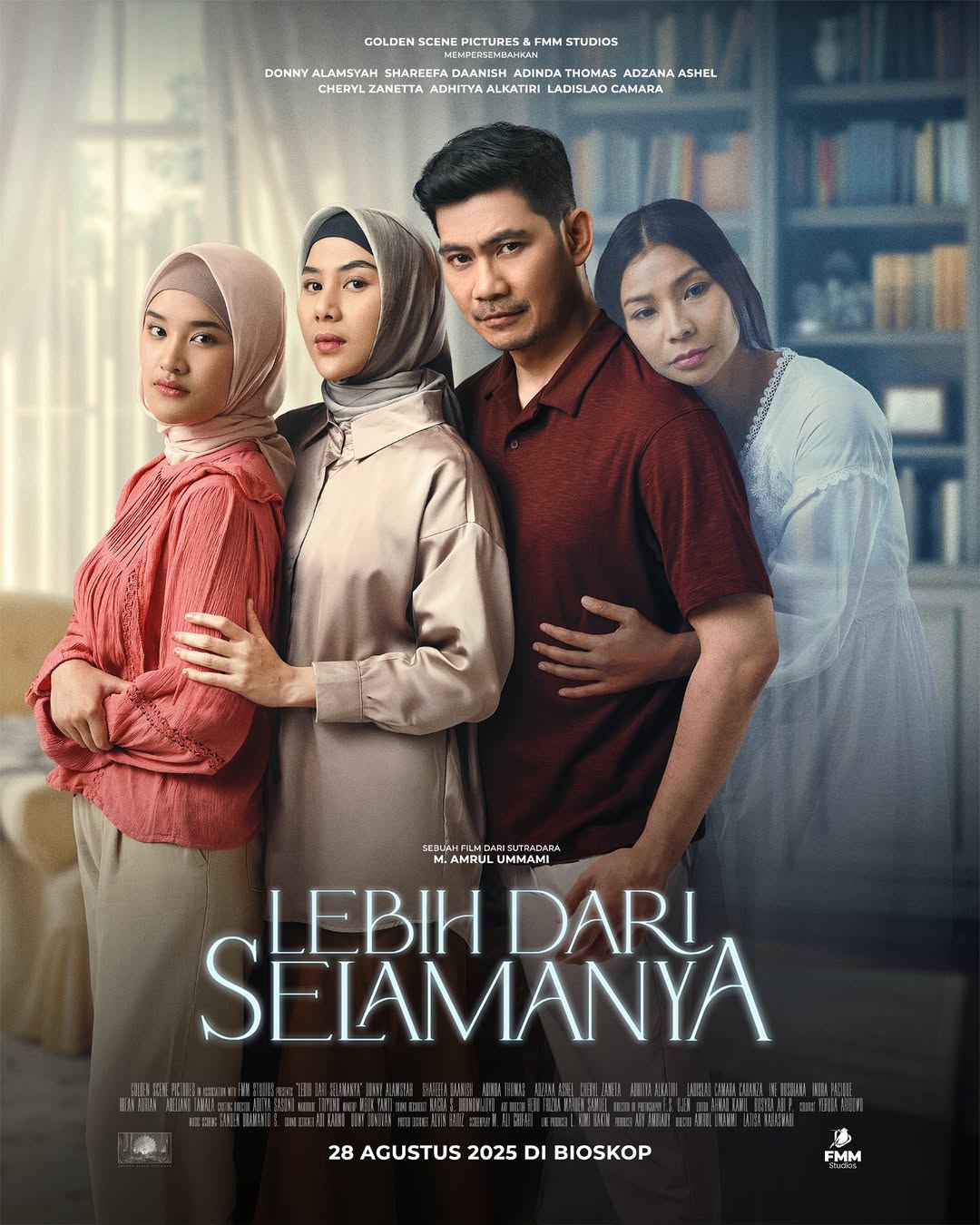 Poster film Lebih Dari Selamanya. Tayang Akhir Agustus 2025, ini pemeran dan alur filmnya.