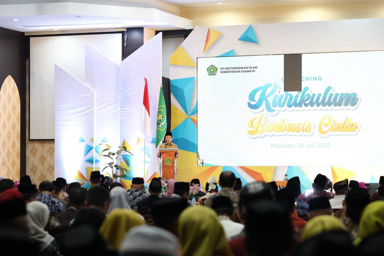 Kemenag Launching Kurikulum Berbasis Cinta (bimaskristen.kemenag)
