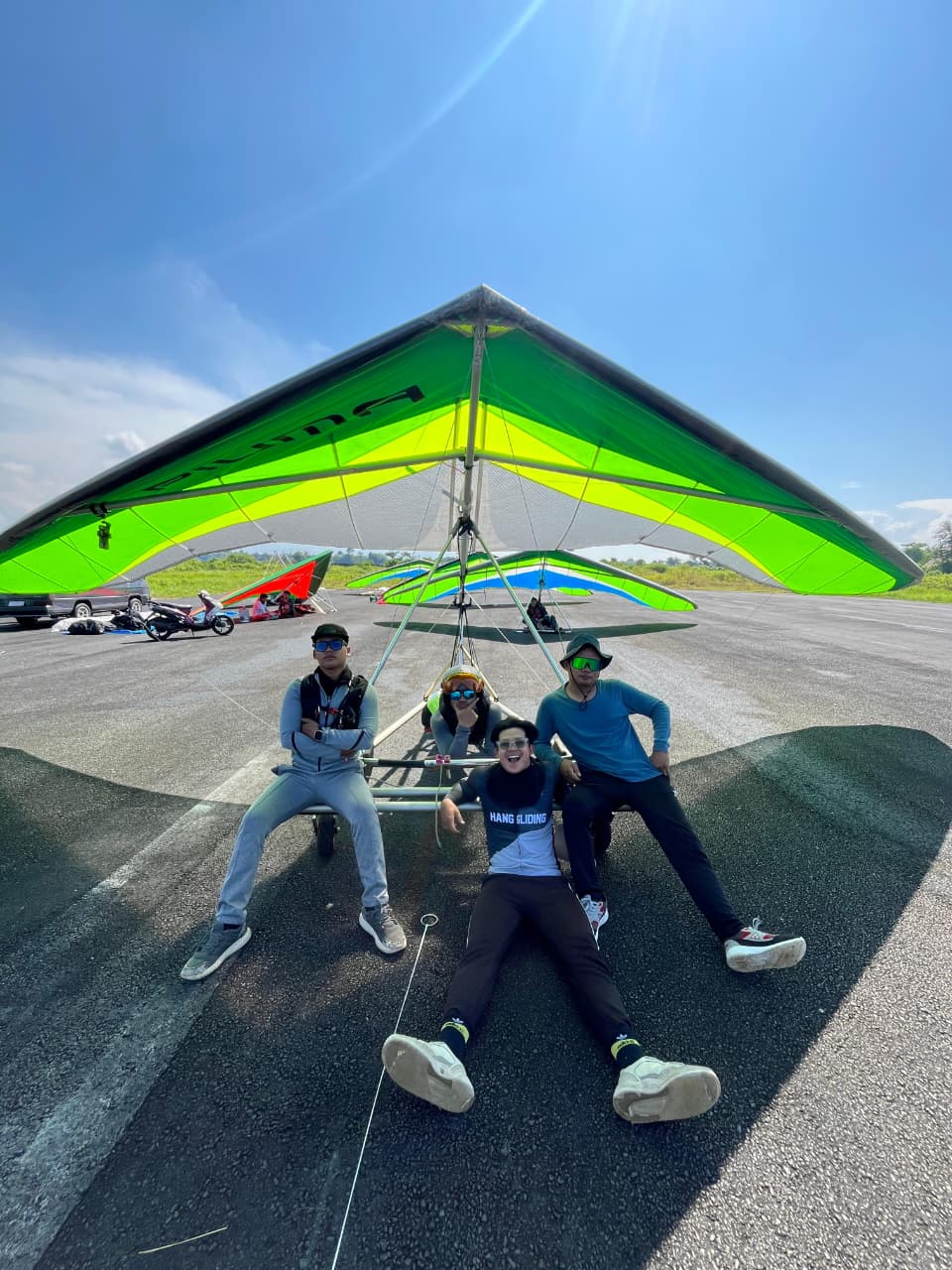 atlet gantole jatim berlatih di Bandara Notohadinegoro, Jember