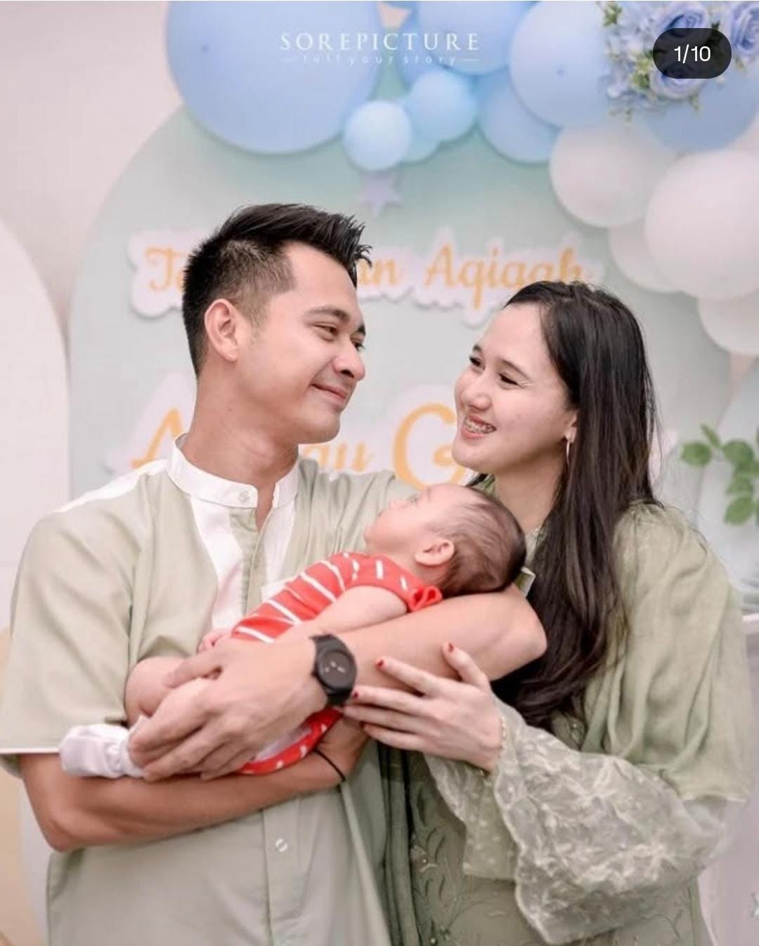 Eza Gionino resmi jalani sidang perdananya bersama sang Istri (Instagram @family_ezagionino)