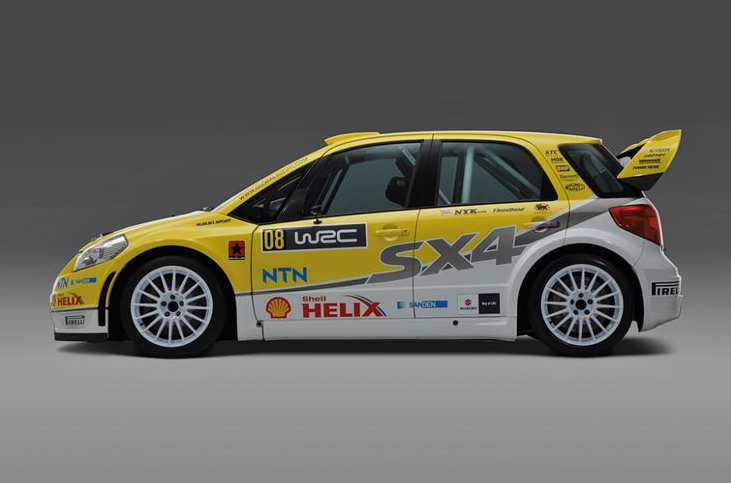 mobil sx4 xover yang dimodif ala rally