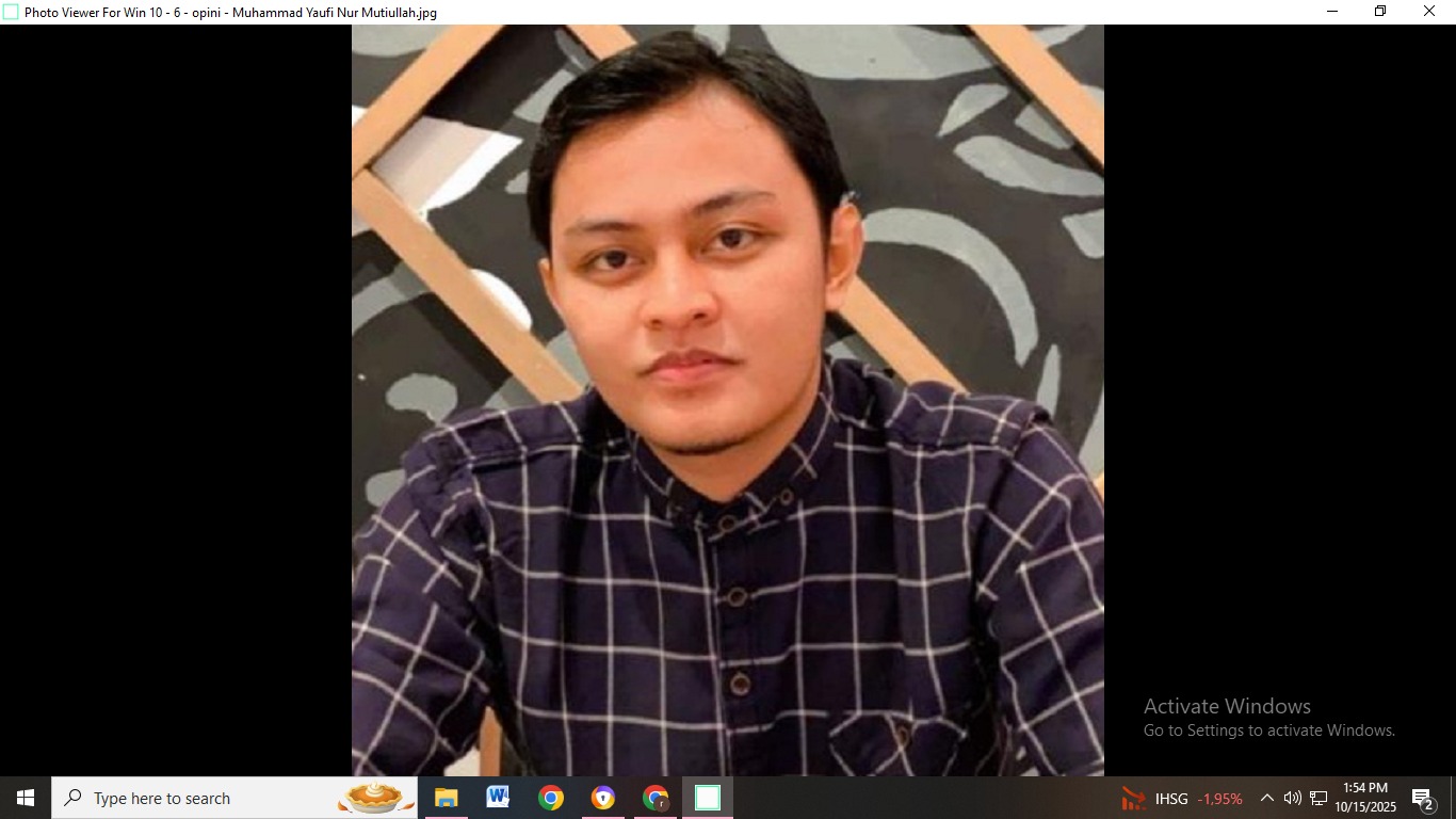 Muhammad Yaufi Nur Mutiullah (Dosen Universitas Nurul Jadid Paiton Probolinggo)