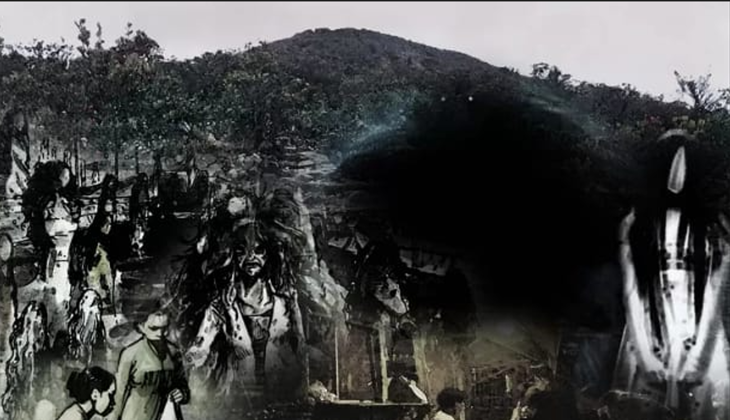 Pondok Demit di lereng Gunung Raung disebut warga sebagai pasar setan. Banyak pendaki mengaku mendengar suara gamelan dan keramaian di malam hari, meski lokasi tampak sunyi. Dok.(Tangselexpres.com)