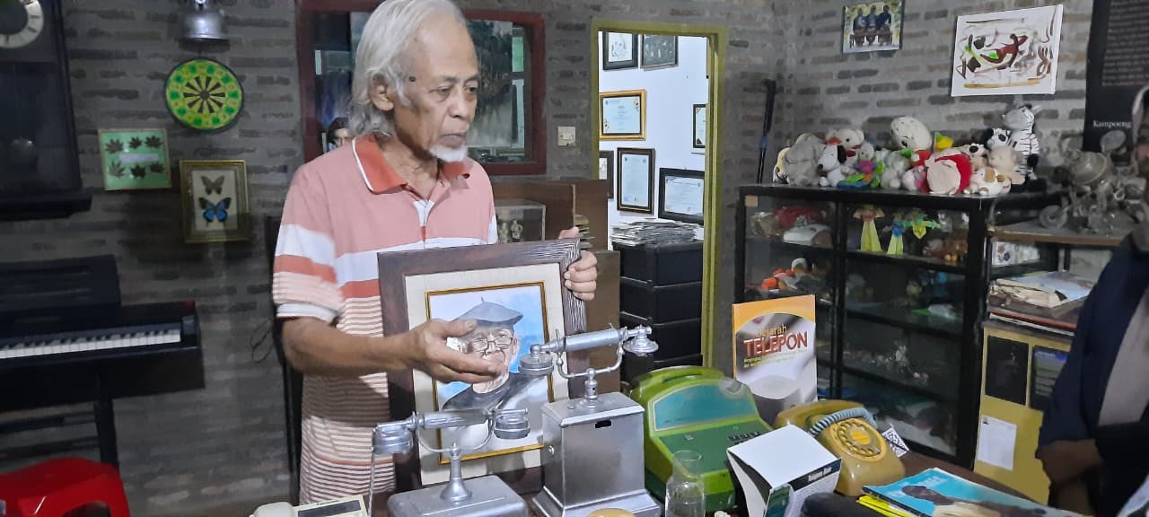 Iman Suligi, pendiri Kampung Batja (FOTO: Shella)