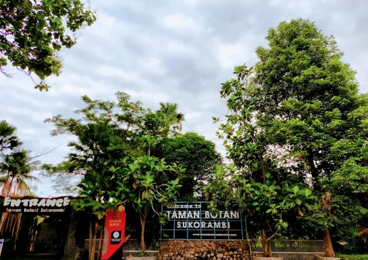 taman botani  diambil dari google maps kiriman dari Kunto susilo