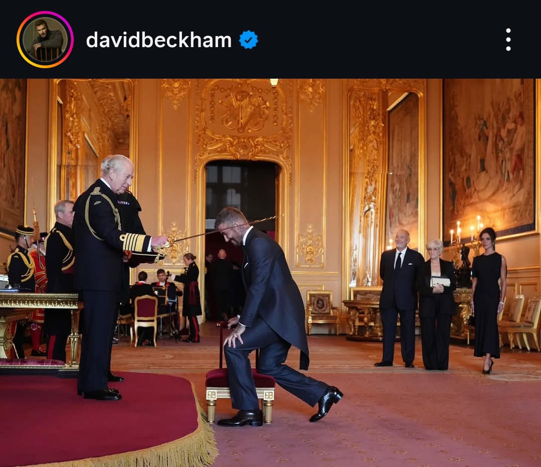 David Beckham diambil dari akun instagram @Davidbeckham