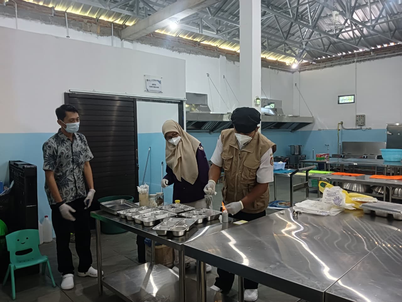 Jamin Higienitas, Dapur MBG Antirogo Lakukan Pemeriksaan Rutin dan Rancang Pengelolaan Limbah
