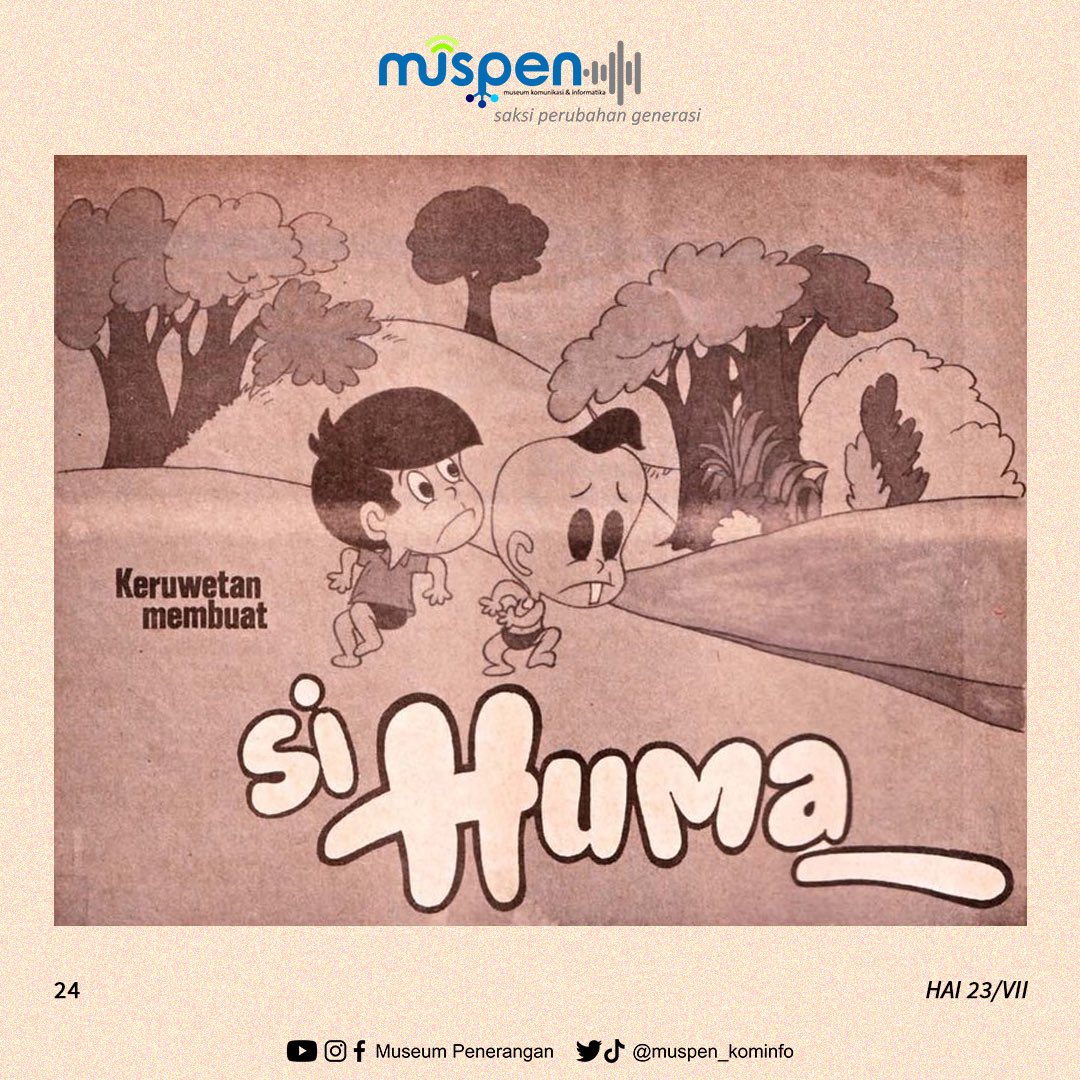 jejak si huma diambil dari akun X museum penerangan
