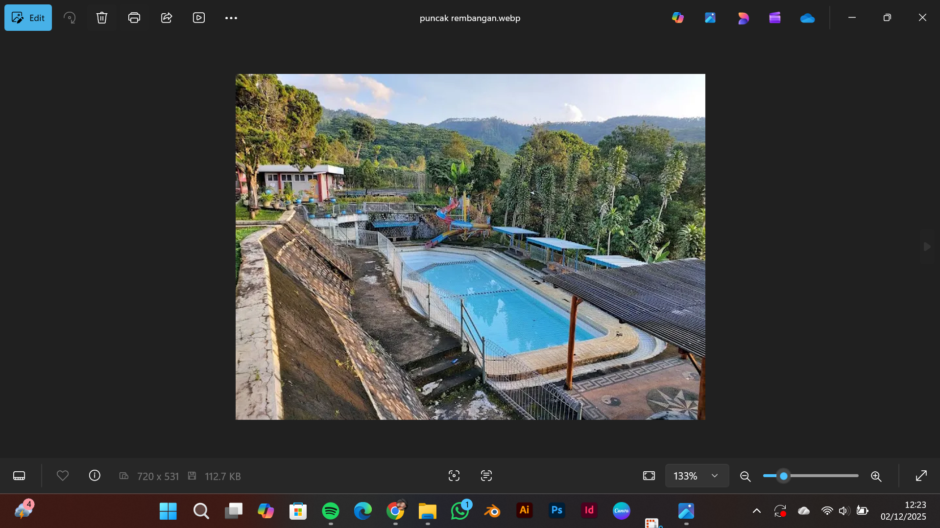 Puncak Rembangan (Foto oleh Besar Harapan/ Google Maps)