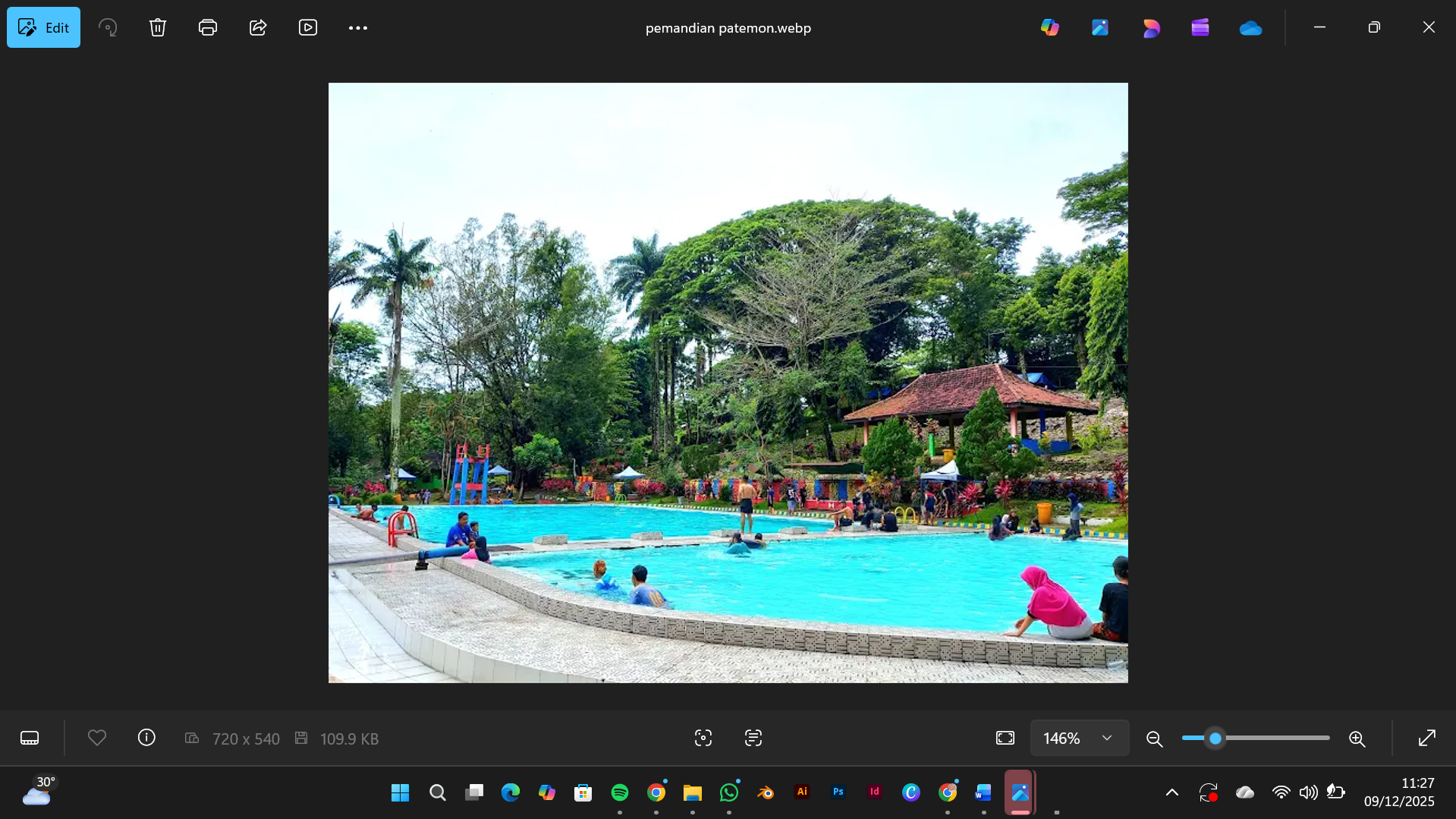 Pemandian Patemon, Tanggul (Elis Wahyuni/ Google Maps)