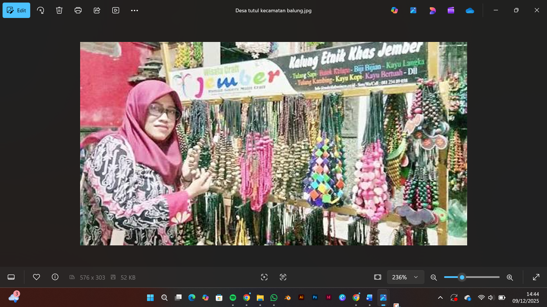 Kerajinan Desa Tutul, Balung, Jember (Foto:Radar Jember)