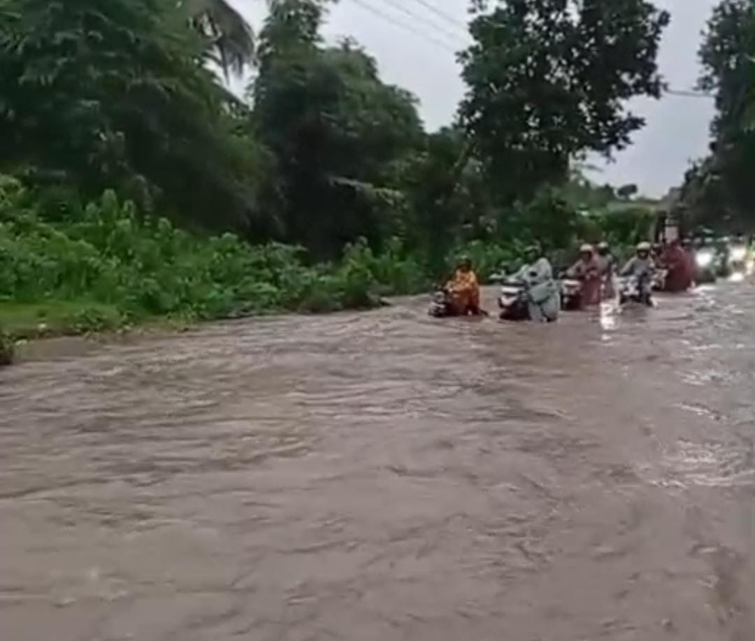 Jember dikepung bencana. Mulai banjir, tanah longsor, hingga angin kencang. Ratusan rumah terdampak.