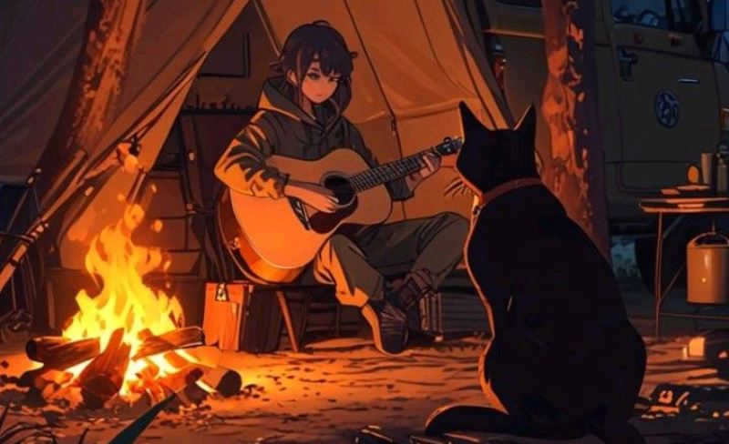 Ilustrasi pembuatan musik. (Foto: AI world &ndash; pinterest)