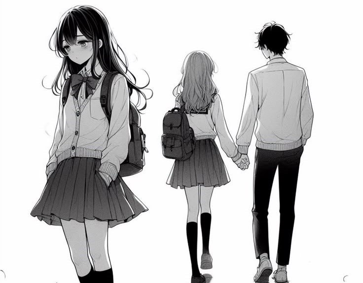 Ilustrasi, Kisah cinta duo Aquarius yang retak. (Foto: Elisa-pinterest)