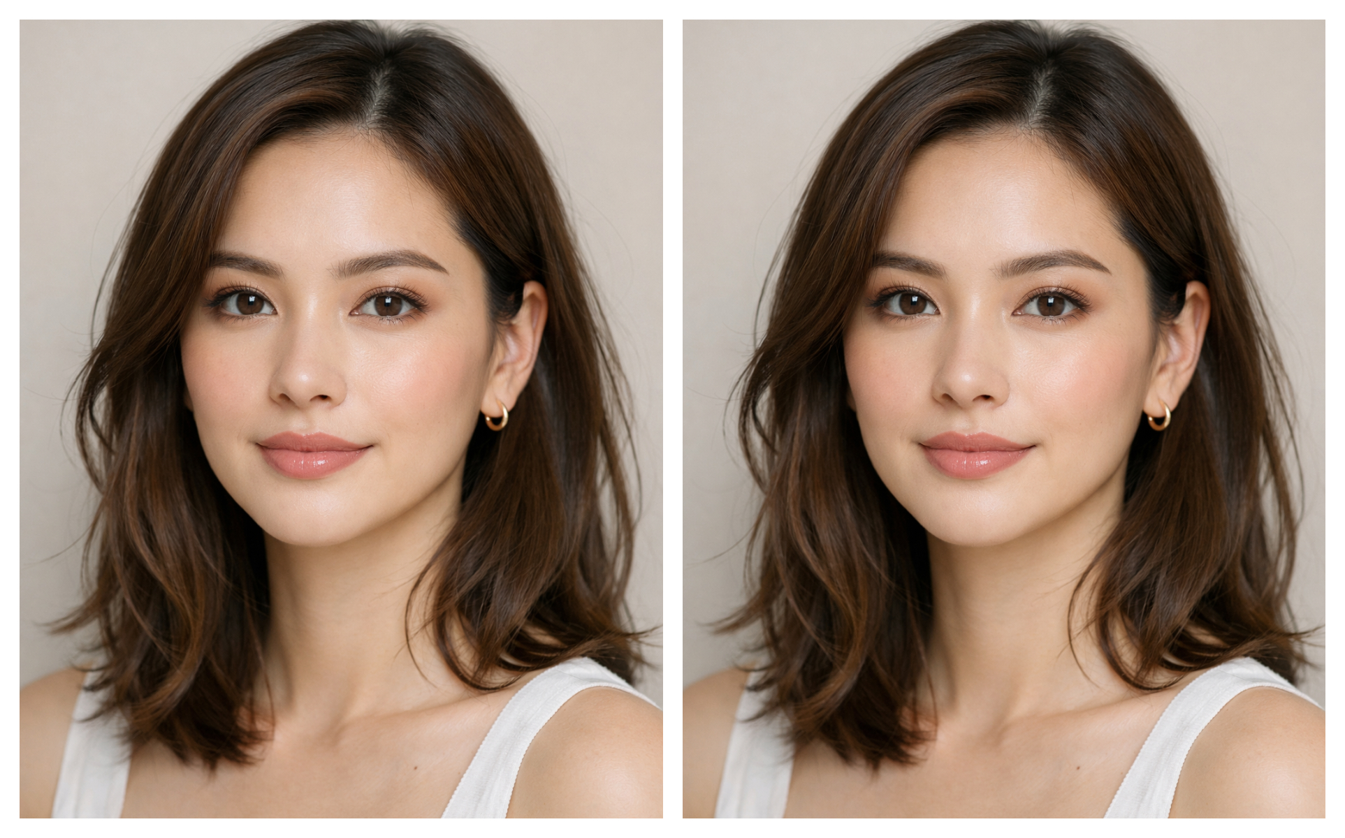 Ilustrasi muka medium visual weight (Ona/AI)