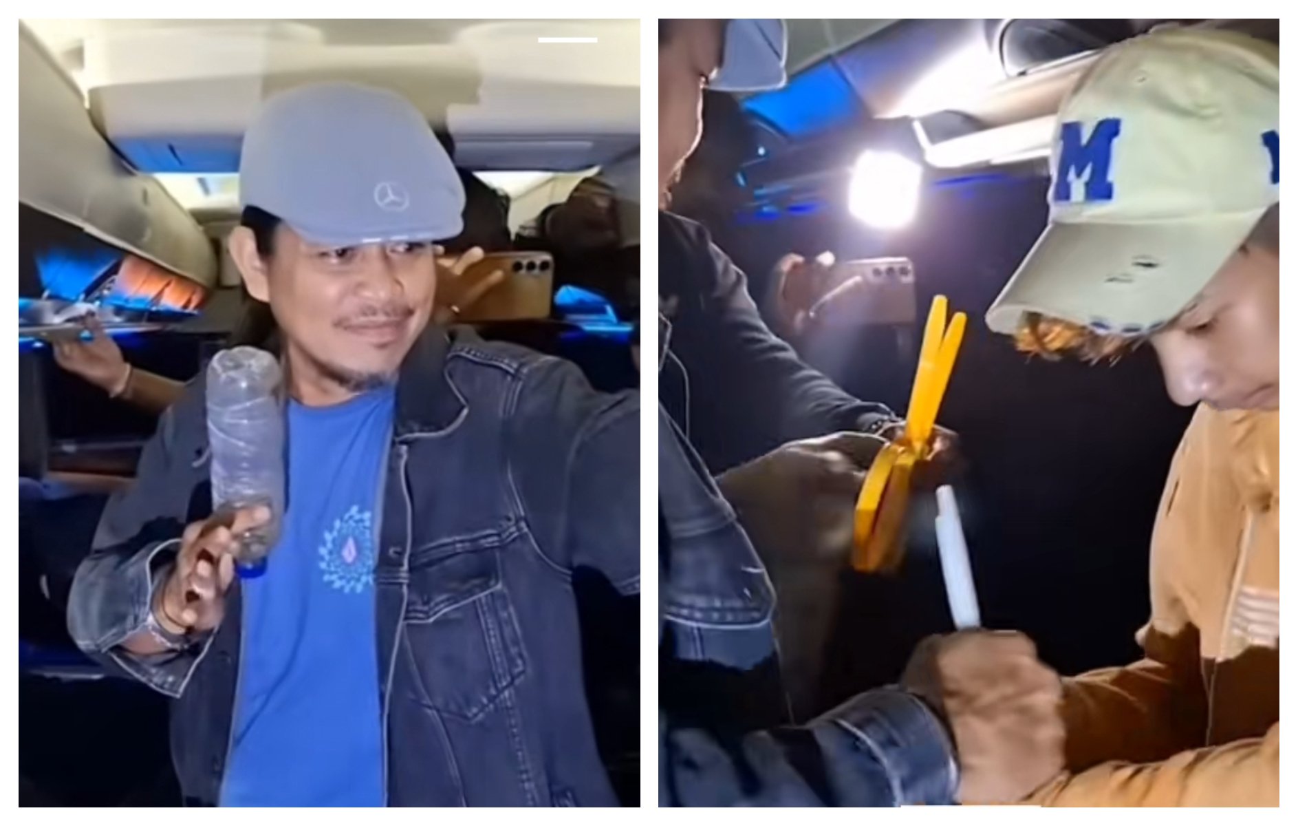 Tangkapan layar video viral Tim Klewang Satreskrim Polresta Padang dalam menangkap seorang daftar pencarian orang (DPO) kasus tawuran (TikTok)