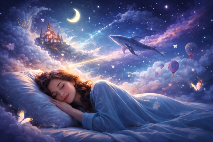 Ilustrasi mimpi (Mat/AI)