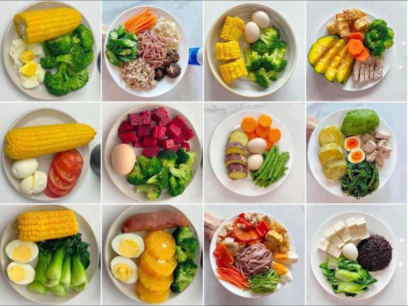 Menu sahur sehat (Foto: Linhanhk-Pinterest)