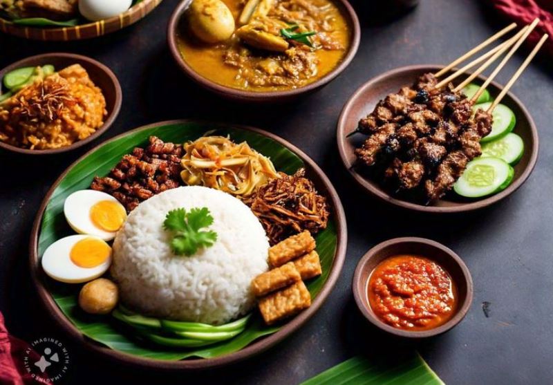 Ilustrasi makanan sehat cocok untuk menu sahur. (Foto: Konten kreator-pinterest)