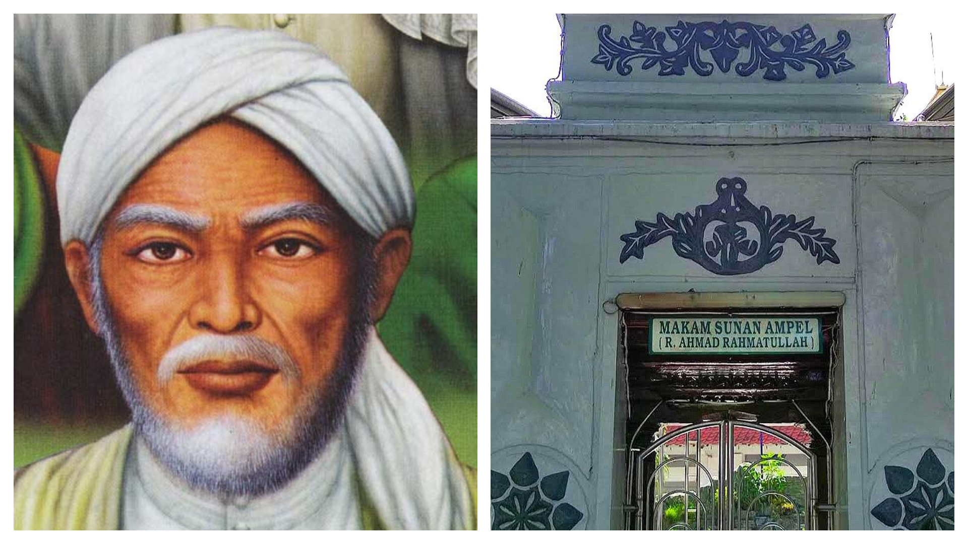 Wisata Religi makam Sunan Ampel Surabaya (Wikipedia)