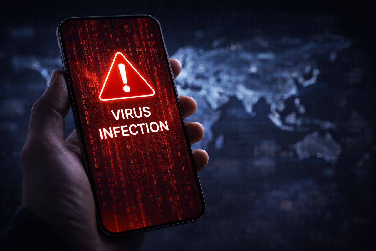 Jangan sembarang mengunduh aplikasi IPTV gratisan, karena malware Massiv siap mengintai dan menguras isi rekening bank di HP kamu tanpa disadari. (RIFKI/AI)