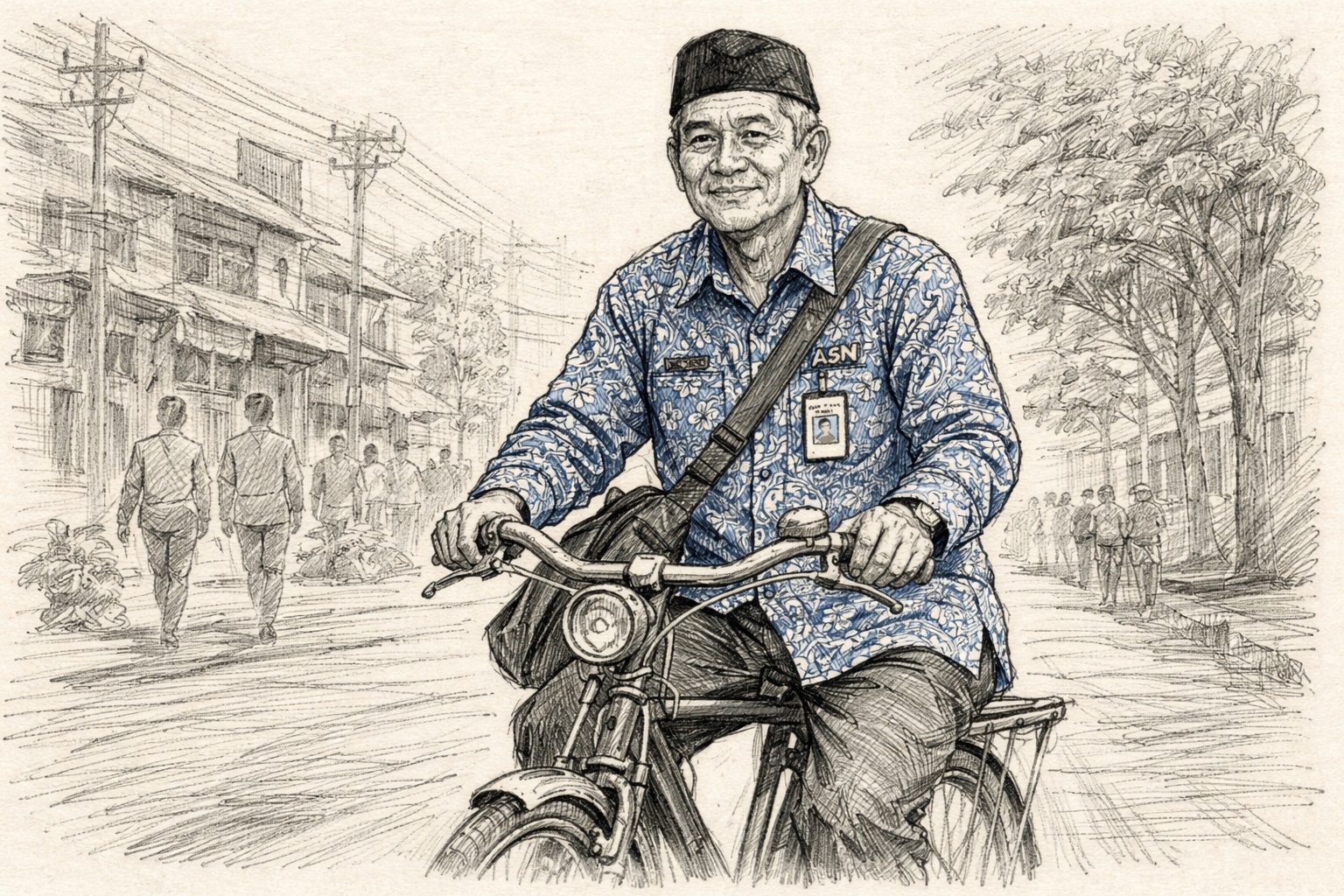 Ilustrasi non-ASN yang menunggu honor belum terbayarkan