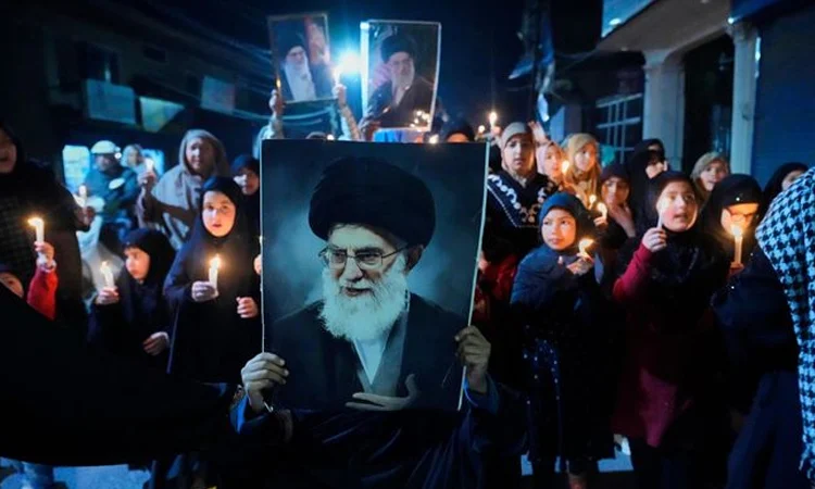 ilustrasi pemakaman Pimpinan Iran Ali Khamenei (istimewa)