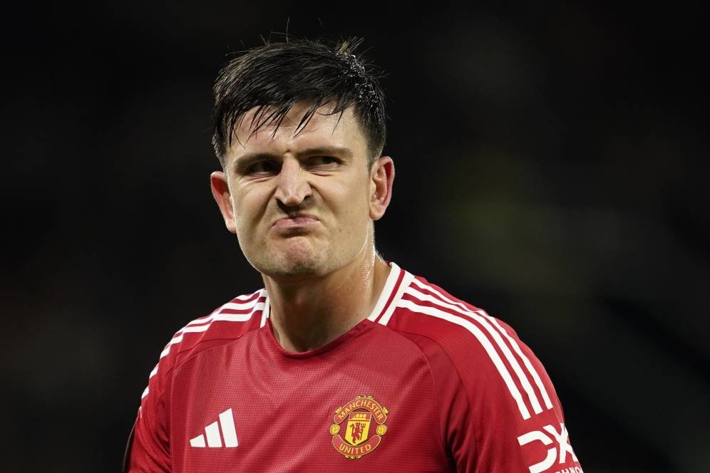 Tangkapan ekspresi maguire saat bertanding (istimewa)