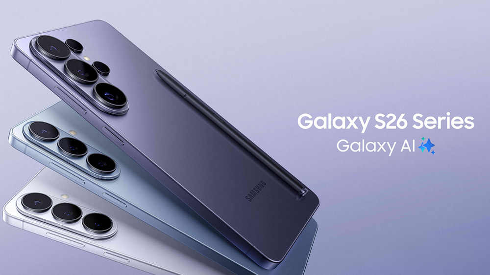 Samsung Galaxy S26 hadir dengan desain tipis dan teknologi Exynos 2600 yang siap menemani segala aktivitas digital kamu dengan fitur AI tercanggih. (SAMSUNG NEWSROOM INDONESIA)