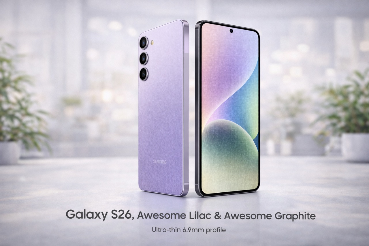 Samsung Galaxy A57 hadir dengan bodi super ramping 6,9 mm dan performa chipset Exynos 1680 yang siap mendukung segala aktivitas digital kamu. (RIFKI/AI)