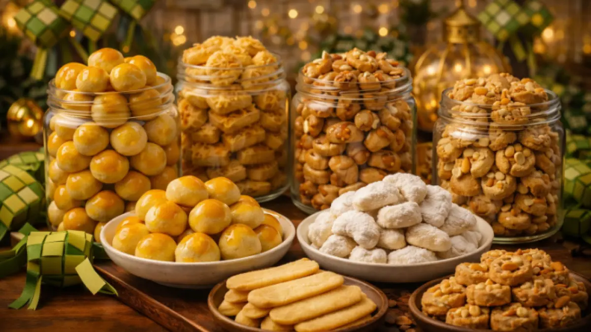 Aneka Kue Kering Lebaran (AI)