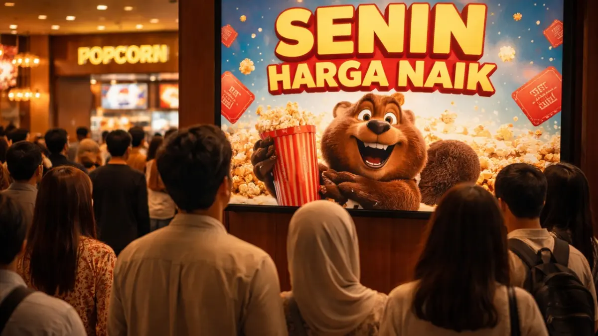 Daftar film terlaris versi TIX ID menunjukkan bahwa drama keluarga dan animasi masih menjadi magnet utama bagi kamu dan keluarga untuk mengisi waktu libur Lebaran 2026. (RIFKI/AI)