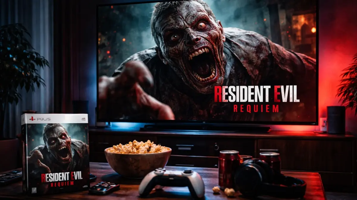 Resident Evil Requiem resmi menjadi seri dengan pertumbuhan tercepat yang akan membawa kamu ke level ketakutan baru dengan visual fotorealistik yang memukau. (RIFKI/AI)