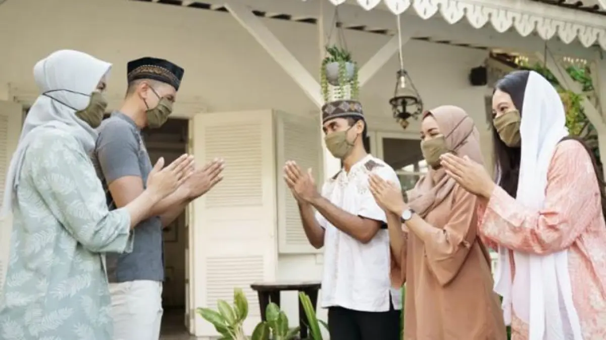 foto ilustrasi keliling kampung saat lebaran (istimewa)
