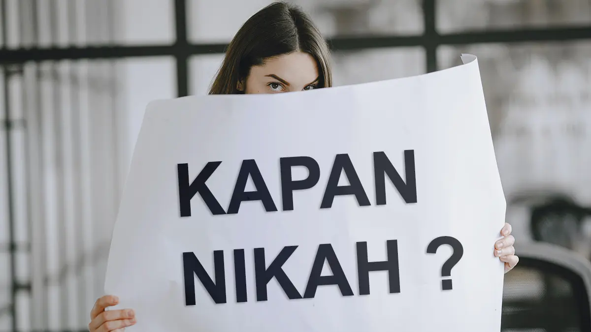 ilustrasi ditanyain kapan nikah? (istimewa)