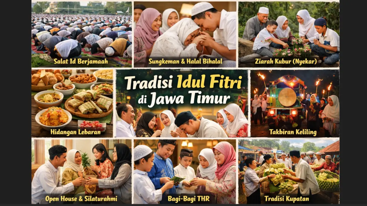Beberapa Tradisi Idul Fitri di Jawa Timur, Khususnya Jember.