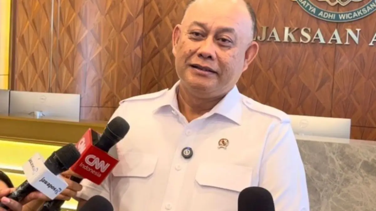 Kepala Badan Gizi Nasional (BGN) Dadan Hindayana di Gedung Kejagung, Jakarta, Selasa (17/3/2026)