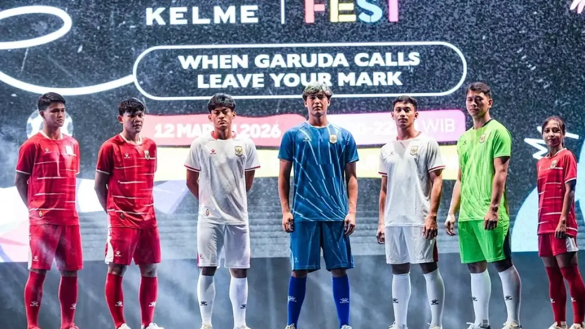 Peluncuran jersey timnas indonesia (PSSI)