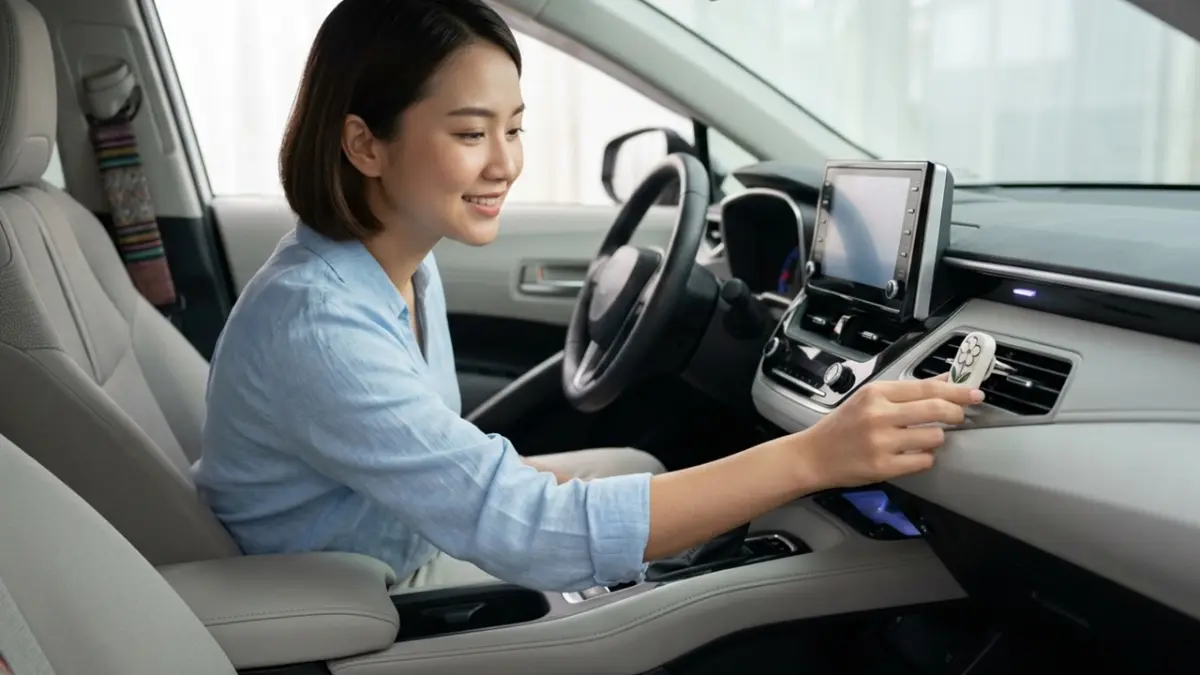 Kebersihan interior dan AC yang dingin menjadi faktor penentu agar keluarga kamu tetap betah dan tidak mudah lelah selama mudik. (RIFKI/AI)
