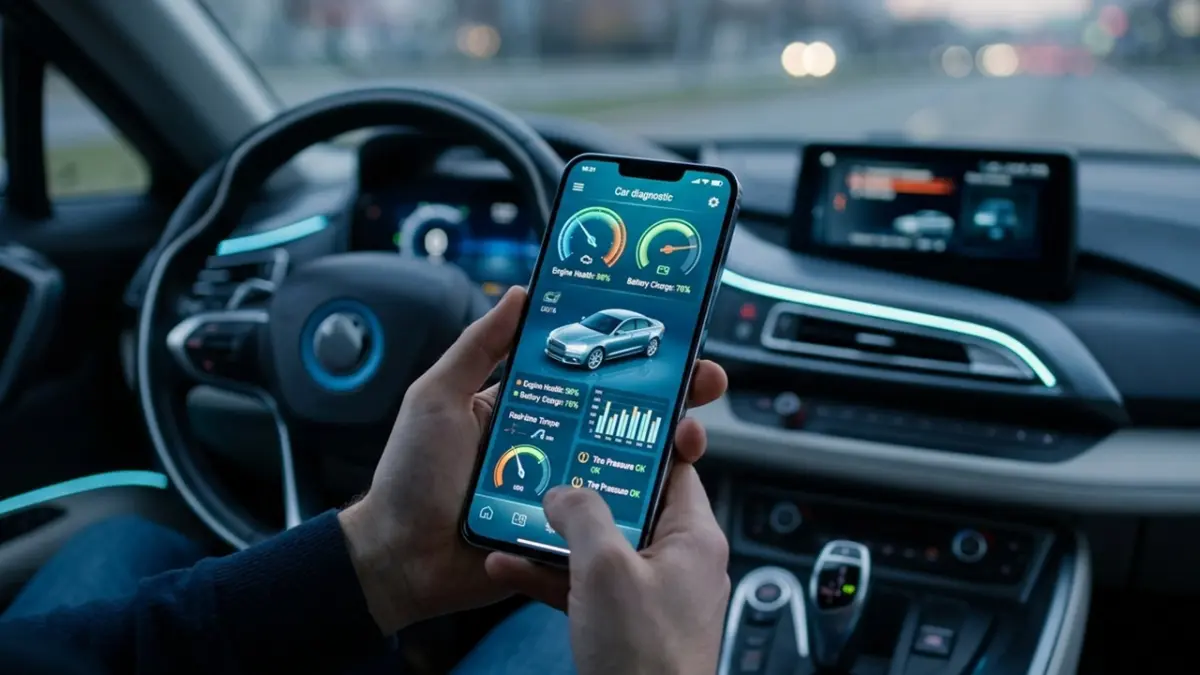 Menggunakan alat pemindai digital memudahkan kamu memantau kondisi mesin secara real-time selama perjalanan mudik jarak jauh. (RIFKI/AI)