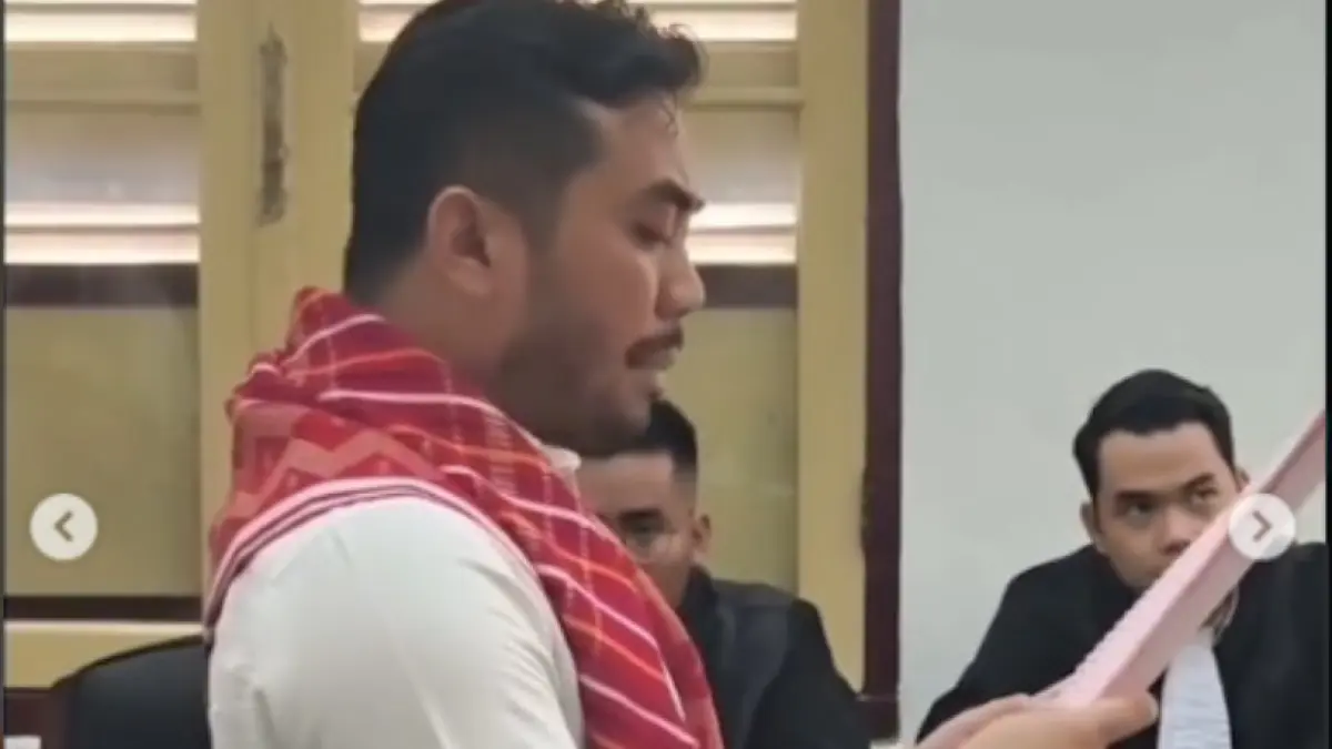 Seorang pekerja seni dan videografer profesional, Amsal Sitepu.