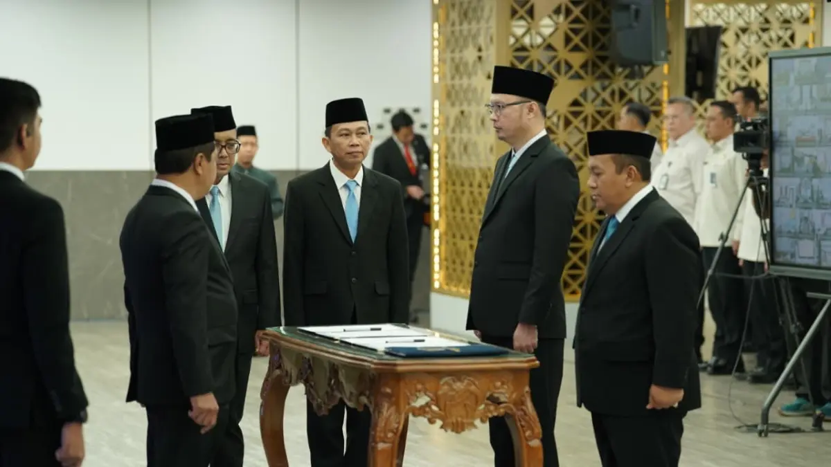 Politikus Gerindra Hendarsam Marantoko Resmi Dilantik Jadi Dirjen Imigrasi. (Kementerian Imigrasi)