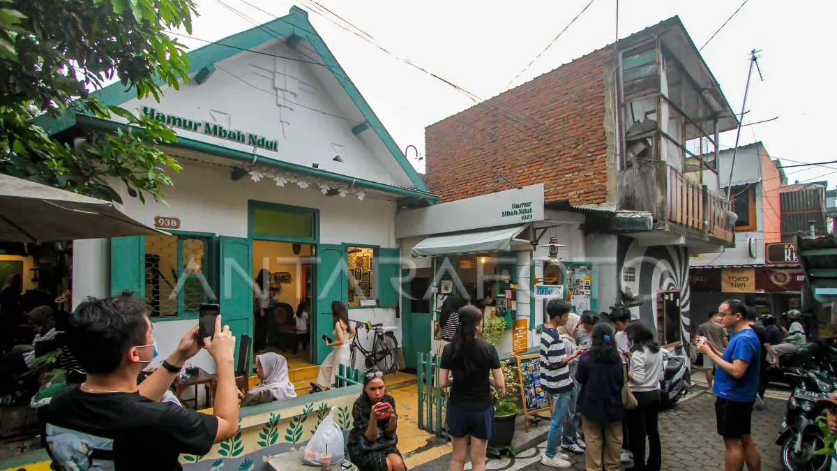 Kawasan wisata Kayutangan Heritage Malang (Antara)