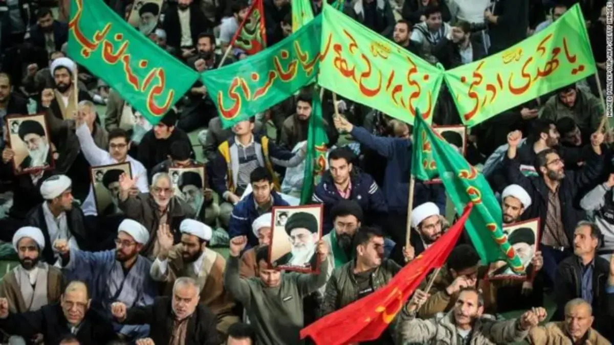 Demonstrasi di Iran yang berawal pada Kamis, 28 Desember 2017. Demo dilaporkan terjadi berlarut-larut dan menyebar ke beberapa kota (AFP) (© 2026 Liputan6.com)