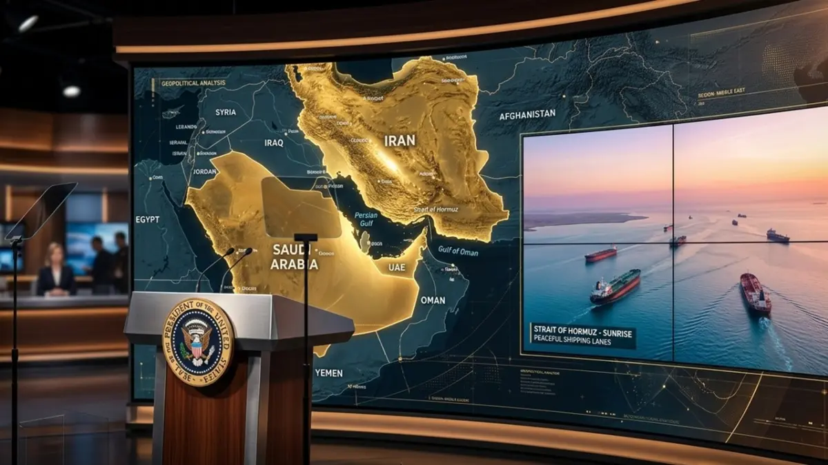 Di tengah klaim kemenangan total dari Amerika Serikat dan Iran, pembukaan kembali Selat Hormuz menjadi harapan utama bagi stabilitas ekonomi dunia yang juga berdampak langsung pada kamu. (RIFKI/AI)