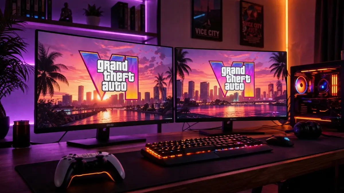 Setelah pengumuman rilis untuk konsol pada November 2026, kini bocoran mengenai kehadiran GTA 6 versi PC mulai terkuak dan memberikan harapan baru bagi kamu para pengguna komputer. (RIFKI/AI)