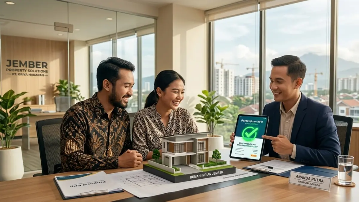 Melalui penguatan kebijakan SLIK oleh OJK, proses verifikasi data keuangan kini menjadi lebih cepat dan transparan, membuka peluang lebih besar bagi kamu untuk memiliki rumah impian melalui program nasional. (RIFKI/AI)