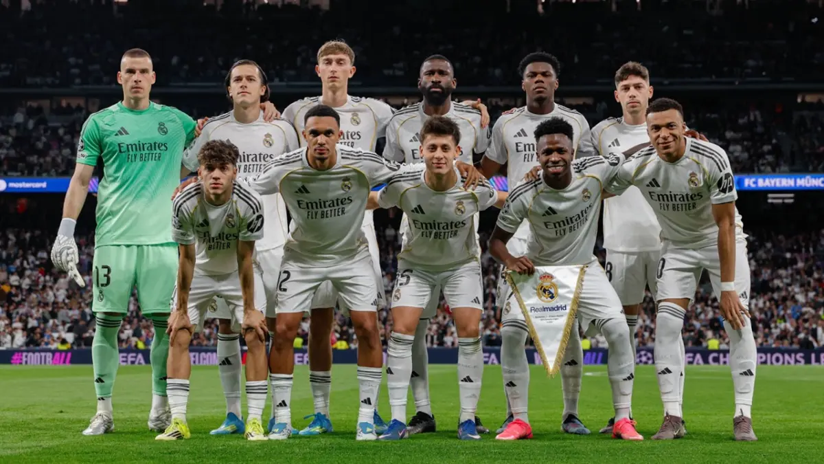 Allianz Arena bersiap menjadi saksi pertempuran sengit antara Bayern Munchen dan Real Madrid dalam perebutan tiket semifinal Liga Champions 2026 yang akan menentukan siapa penguasa sejati Eropa untuk kamu. (real madrid)