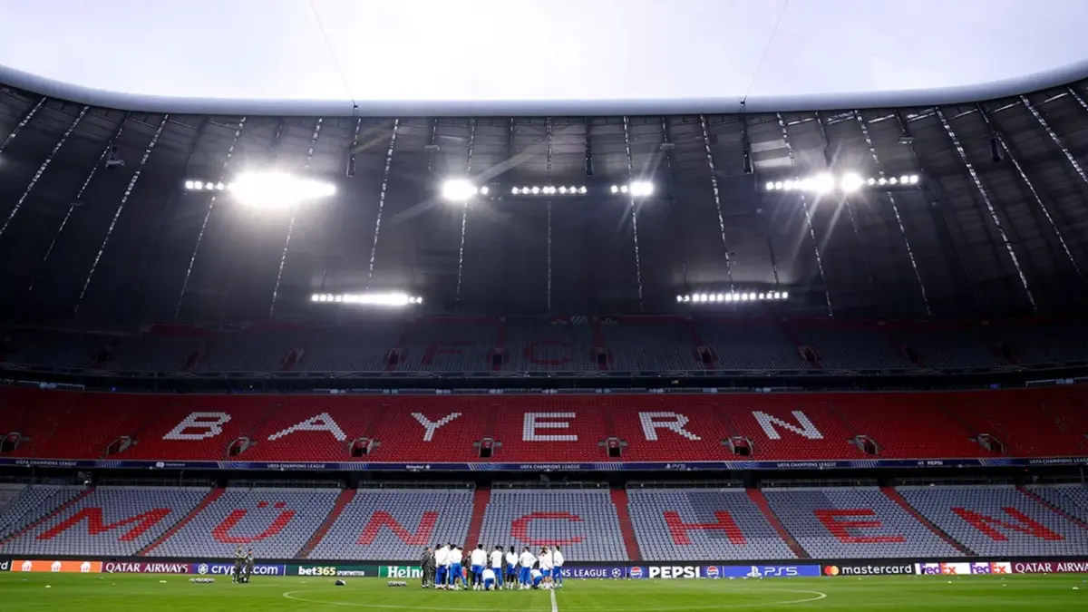 Pastikan kamu sudah siap di depan layar untuk menyaksikan siaran langsung pertandingan panas antara Bayern Munchen vs Real Madrid di leg kedua perempat final Liga Champions 2026. (real madrid)